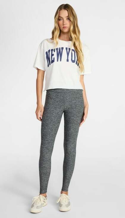 No Boundaries Pants - NWT No Boundaries Super Soft Core Heathered Grey Ankle Leggings